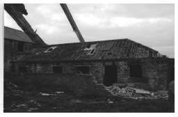 Farm stead West facing elevation of east wing 04/2011